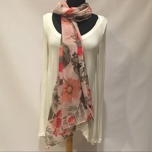 colorful cotton scarf shawl wrap hijab turban NWT